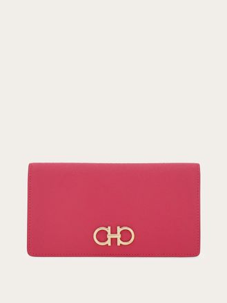 Ferragamo Women Gancini wallet Pink