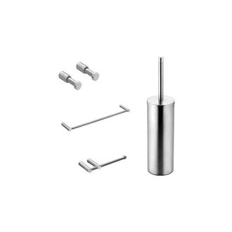 Cosmic Cosmic Logic set accessori bagno 5 pz inox satinato (su ordinazione: tempi di fornitura di circa 2 settimane) WJC226P00856000