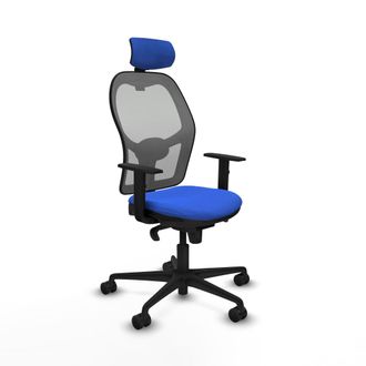 Piqueras y Crespo Silla De Oficina Con Cabecero Piqueras Y Crespo 1d036n2 Azul