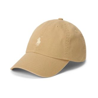 Polo Ralph Lauren Klassieke Chino Pet - Heren - Petten - Beige - ONE Size - Katoen - Accessoires