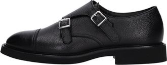 Doucal's Leren Mocassins - Heren - Nette schoenen - Zwart - 39 1/2 EU - Leer - Schoenen