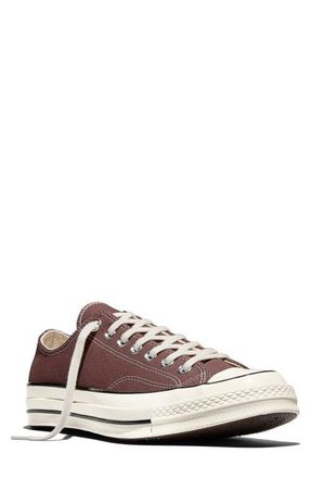 Converse Chuck Taylor All Star 70 Low Top Sneaker in Twilight Blush/Egret/Black at Nordstrom, Size 10.5