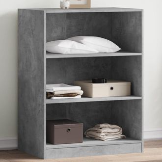 vidaXL Armario De Madera De Ingenier&iacute;a Gris Hormig&oacute;n 77x48x102 Cm Vidaxl Gris