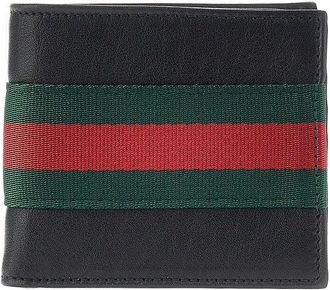 Gucci Leather bi-fold wallet Man One Size
