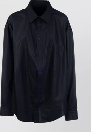 Balenciaga shirts with long sleeves and collared neck