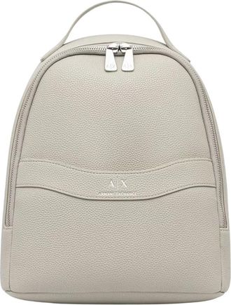 A|X Armani Exchange City Backpack - Dames - Tassen - Groen - Maat: ONE Size Poliester