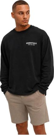 Fear of God Klassieke Long Sleeve Tee - Heren - Longsleeves - Zwart - S - Katoen - Tops