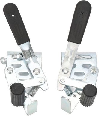 OEM Par De Frenos De Mano Para Sillas De Ruedas, Accesorios Profesionales De Acero Con Fijaci&oacute;n Mediante Tornillos Laterales