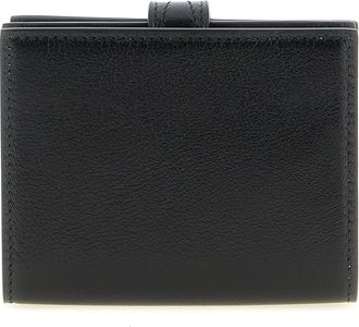Chlo&eacute; Womens Black Buffalo Leather Cardholder Accessory