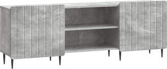 vidaXL Mueble De Tv Gris Hormig&oacute;n 150 X 31 X 52 Cm Vidaxl