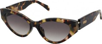 Tous Womens STOB84V5501GQ STOB84V55 55 01GQ Sunglasses - Brown - One Size