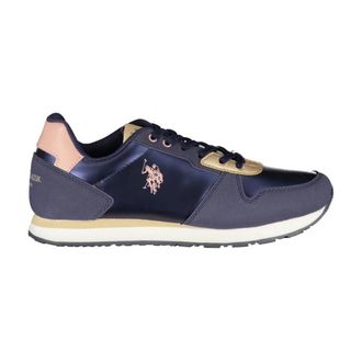 U.S.Polo Association U.s. Polo Assn., Dames, Schoenen, Blauw, Maat: 35 EU Poliester