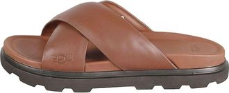 UGG Capitola Cross Slide Sandal Cognac 1153076-COG