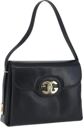 Gucci Pre-owned Shoulder Bags, female, Blue, Size: ONE SIZE Pre-owned Vintage Shoulder Bag
