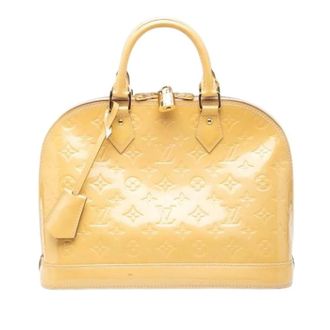 Louis Vuitton Pre-owned Handbags, female, Beige, Size: ONE SIZE Pre-owned Alma PM