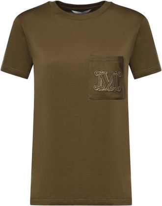 Max Mara Dames, Tops, Groen, Maat: L