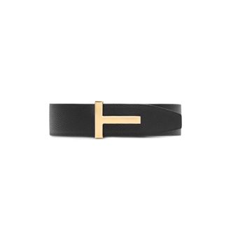 Tom Ford Belts, male, Black, 100 CM, Reversible Belt