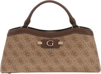 Guess Tassen, Dames, Bruin, ONE Size, Lindsey Small 2 Comp Satchel