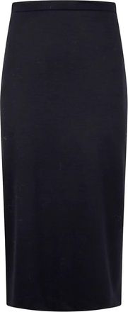 Harris Wharf London Women Midi Skirt Superfine Merino
