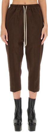 Rick Owens Brown Wool Solid Activewear