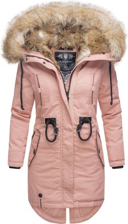 Navahoo Dames Winterjas Bombi - Premium Collectie met Afneembare Bontkraag