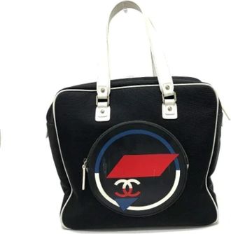 Chanel Pre-owned Fabric chanel-bags - Dames - Vintage Handtas - Zwart - ONE Size - Vintage
