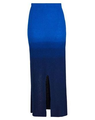 8 by YOOX WOOL BLEND DIP-DYE KNIT MIDI SKIRT