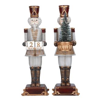 OEM Juego De 2 Figuras De Cascanueces De 31,5 Cm Con Led / Merry Moments