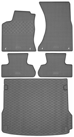 OEM Juego De Alfombrillas De Goma Para Coche Y Alfombrilla Para Maletero Para Audi Q5 I Suv (noviembre De 2008 A Diciembre De 2016)