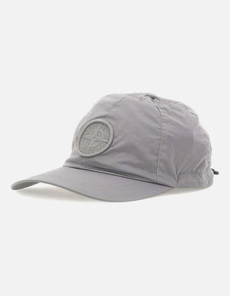 Stone Island Mens S0075 Nylon Cap Grey - Size: XL