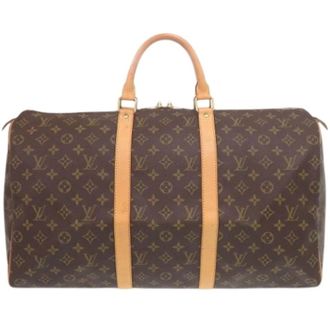 Louis Vuitton Pre-owned Boston Bag - unisex - Louis Vuitton Vintage - Vintage Weekend Bags - Brown - ONE SIZE - Pre-owned