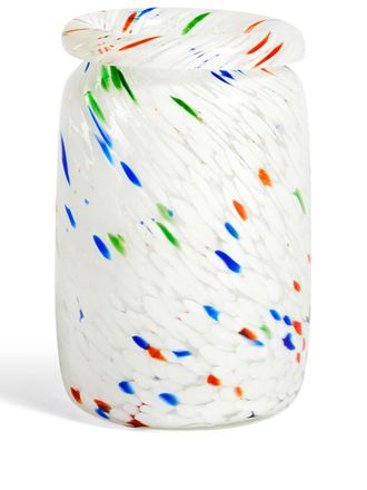 HAY Splash vase M - unisex - glass - One Size - White