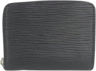 Louis Vuitton Pre-owned Wallets, female, Black, Size: ONE SIZE Pre-owned Epi Coin Case