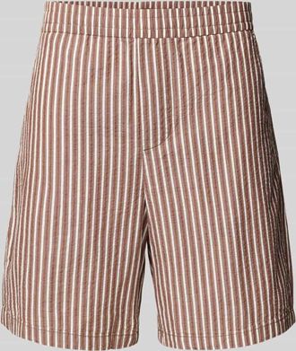 Selected Regular Fit Shorts aus reiner Baumwolle Modell STUART in Hellbraun, Gr&ouml;&szlig;e XXL