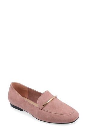 Journee Collection Wrenn Loafer - Wide Width in Rose at Nordstrom Rack, Size 5.5