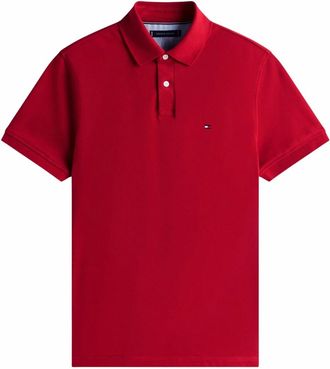 Tommy Hilfiger Heren, Tops, Rood, Maat: S