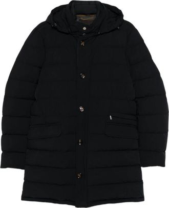 Moorer Blauwe Winterjassen - Heren - Parka Jassen - Blauw - XL - Jassen