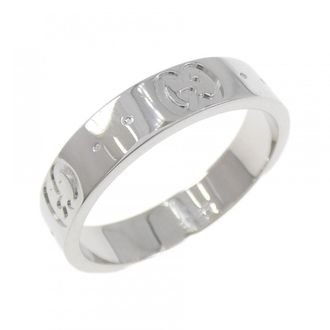 Gucci White Gold (18K) Band Ring (Pre-Owned)
