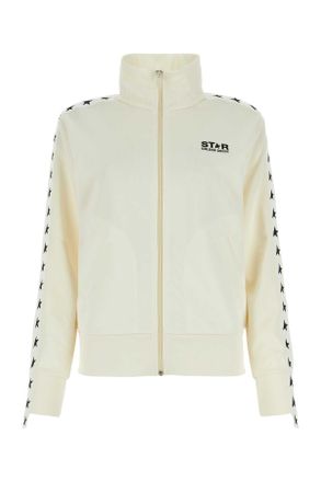 Golden Goose Deluxe Brand Ivory Polyester Denise Sweatshirt