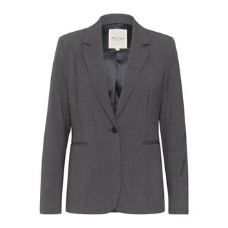 Part Two Blazers, female, Gray, Size: XS Gray Flannel Melange Blazer