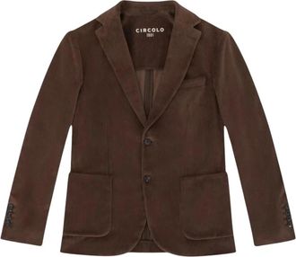 Circolo 1901 Blazer Tiny Corduroy - Heren - Blazers - Bruin - XL - Katoen - Jassen