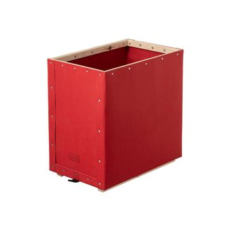 Puebco Waste paper basket 230x360x350mm, red