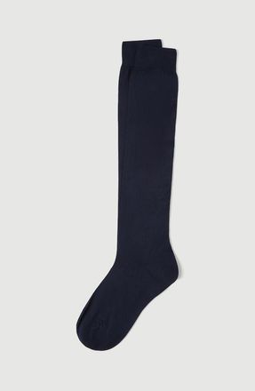 Brunello Cucinelli Cotton socks in Navy Blue at Nordstrom, Size Xx-Large