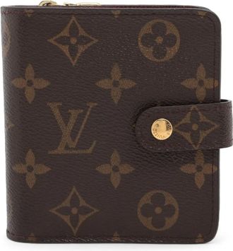 Louis Vuitton Portafoglio con monogramma 2001 - Marrone