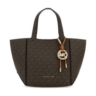 Michael Kors Tote Bags, female, Brown, Size: ONE SIZE Jordi Handbag