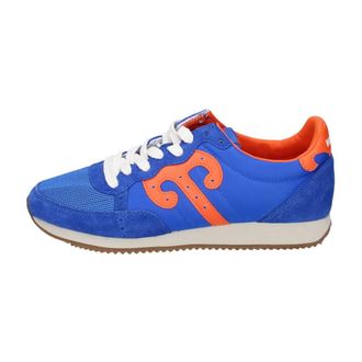 Wushu Ruyi Sneakers, male, Blue, Size: 11 US Suede Sneakers