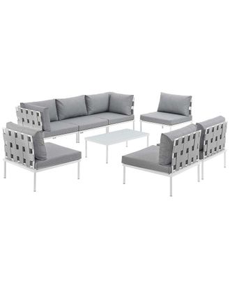 ModWay Harmony 8-Piece Outdoor Patio Sectional Sofa Set