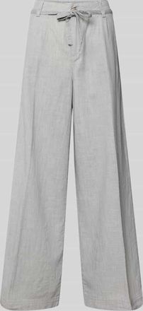 Angels Wide Fit Stoffhose mit B&uuml;gelfalten Modell Livia in Hellgrau, Gr&ouml;&szlig;e 36/30