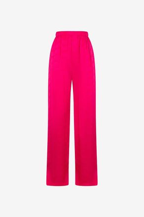 Balenciaga Hose mit weitem Bein aus BB-Jacquard Pyjama