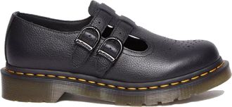 Dr. Martens 8065 Perforated Black Leather Mary Janes